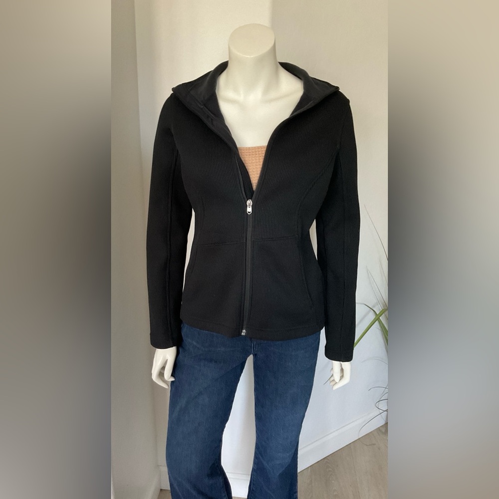 Spyder Black Women’s Endure Full Zip Sweater Jacket size Medium